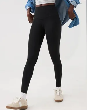 Aerie Black Leggings thumbnail 1