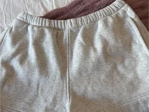 lululemon athletica Light Gray Drawstring Athletic Shorts thumbnail 2