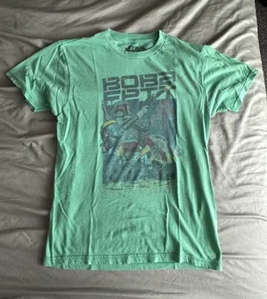 Star Wars Unisex Graphic T-Shirt Green Boba Fett Short Sleeve Sz Small thumbnail 1