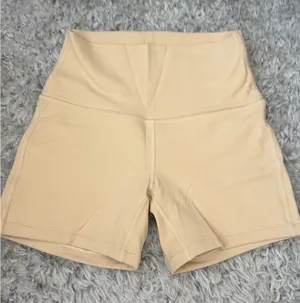 Tan lululemon biker align shorts 4” thumbnail 1