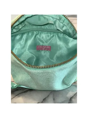 STONEY CLOVER LaNe Target Mint Green Fanny Pack Terrycloth Belt Hip Bag NEW thumbnail 7