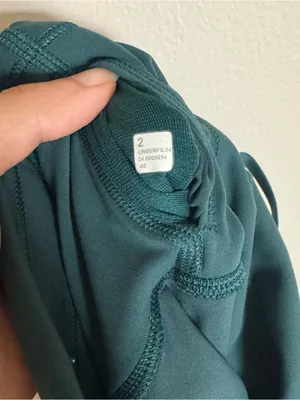 Lululemon Wunder Train High-Rise Crop 23” Green Jasper Turquoise Legging Size 2 thumbnail 10