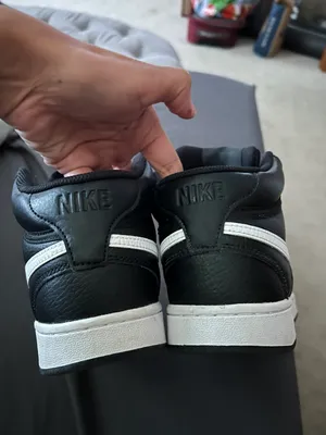 Nike Black White High Top Sneakers thumbnail 6