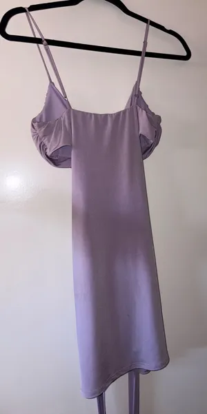 Lucy in the Sky Lavender Mini Dress thumbnail 3