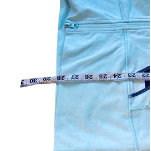 Lululemon Athletica Define Jacket | Size 8 | Mint Blue | Oversized Logo thumbnail 7