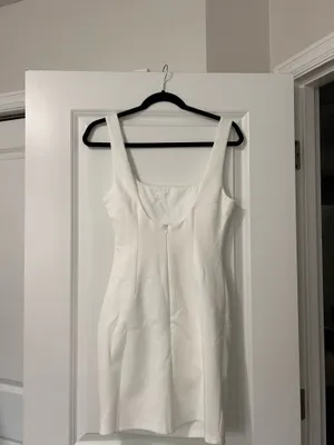 New Showpo Big Love Mini Dress Square Neck Bodycon Dress Size Small MSRP $99 thumbnail 10