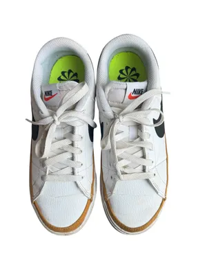 Nike - Court Legacy Next Nature Women’s Sneakers White Black Desert Ochre Sz 8 thumbnail 3