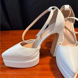 Elegant‎ Cream Women's Heels thumbnail 5