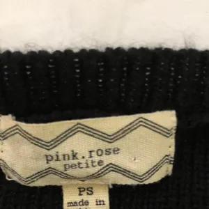 2000s Gothic Emo Punk Whimsygoth Grey black striped sweater dress long sleeve-S Measurement in pics thumbnail 3
