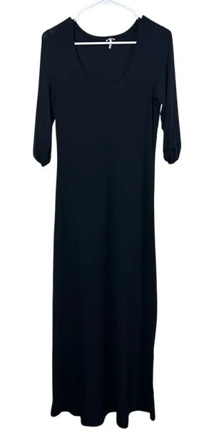 Splendid Black Maxi Dress size S thumbnail 1