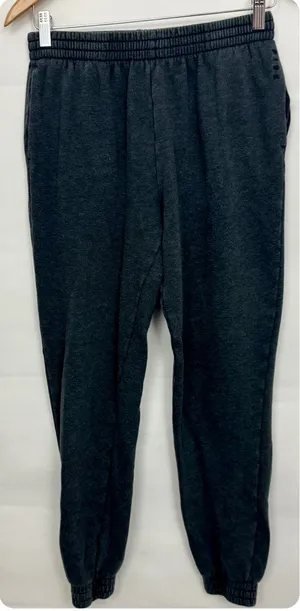 Victoria’s Secret PINK heathered gray elastic Sweatpants jogger small thumbnail 1