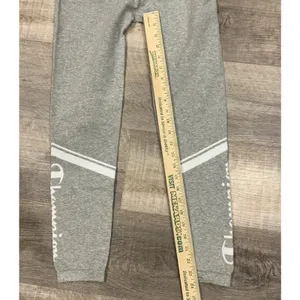 Champion Oxford Gray /White Seamless Leggings With Logo On Legs Womens Large NWT thumbnail 8
