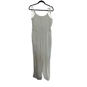 And Now This Women's Tie-Strap Square-Neck Jumpsuit Size XL thumbnail 2
