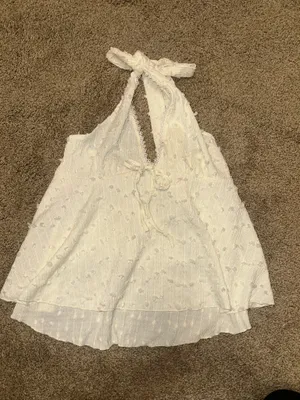 Summer Top White Size L thumbnail 3