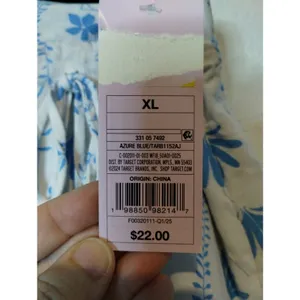 Wild Fable NWT 2 Piece Set White Blue Tropical Beach Tube Top (L) & Skort (XL) thumbnail 10