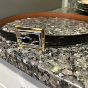 Ralph Lauren Brown Belt with Gold Buckle thumbnail 2