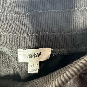 Aerie NWT Grey Soft Landing Wide Leg Trouser Pants Size XS thumbnail 7