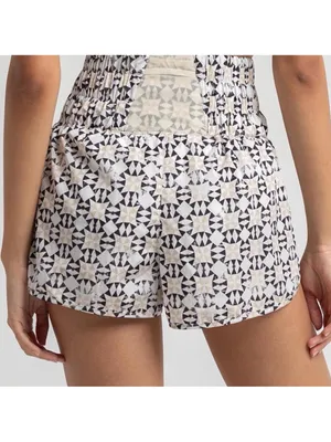 FREE PEOPLE Movement The Way Home Printed Womens Shorts Size small thumbnail 2