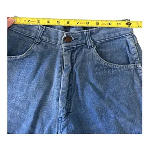Vintage Woolco high waisted denim shorts Fit Small 24” waist made in Hong Kong thumbnail 3