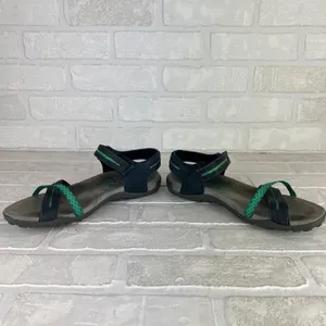 Merrell Terran Cross II Sandals Womens 8 Navy Blue Marine Strappy Casual Travel thumbnail 10