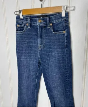 7 For All Mankind High Waist Slim Kick Jeans thumbnail 9