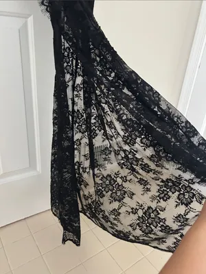 Zara lace long dress. S-M. thumbnail 10
