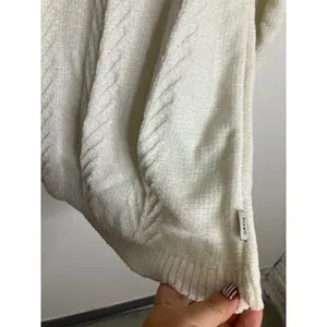 Orvis Chenille Cable Knit Sweater Womens XXL White Excellent Crew Neck Soft thumbnail 3