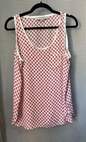 Loft‎ floral tank top size medium thumbnail 1