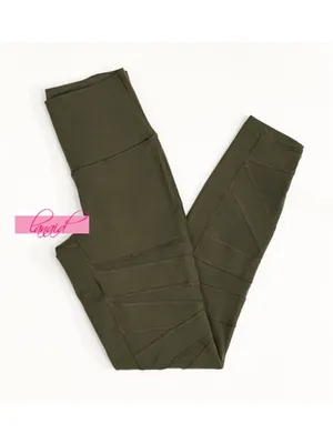 Lululemon Wunder Under Pant Hi-Rise Tech Mesh Sage 7/8 High-Waist Sheer Cut-Outs thumbnail 5