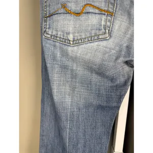 7 For All Mankind Vintage Y2K Bootcut Jeans Size 30 Low‎ Rise Light Wash McBling thumbnail 6