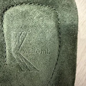 Elegant‎ Dark Green Leather Mules Size 8 thumbnail 6