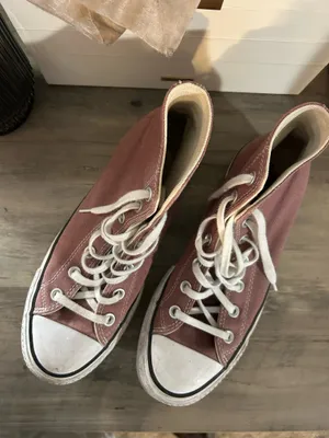 Converse High-Top Pink All Star Chuck Taylor Sneakers thumbnail 3