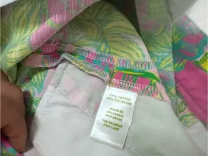 Lilly Pulitzer Bright Tropical Floral Print Shorts - Pink, Green, Yellow size 10 thumbnail 5