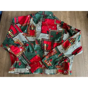 Vintage Tail Golf All-Over Print Full Zip Jacket 100% Brushed Cotton Size Medium thumbnail 6