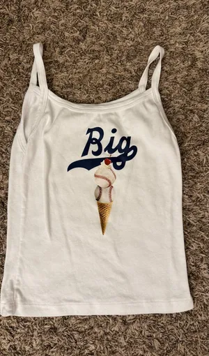 Los Angeles Apparel Big Little Reveal Baseball Tank tops thumbnail 3