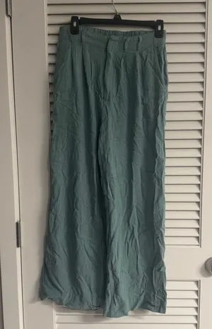 Z Supply Green Cropped Ankle Pants thumbnail 1