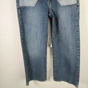 Paige Denim Sasha Ankle Saylor Distressed Jean Utility Pockets Wide Leg Women 27 thumbnail 4