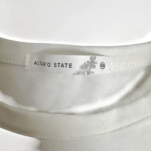 Altar'd State Apple Martini Baby Tee Shirt 100% Cotton Y2K Microtee thumbnail 5