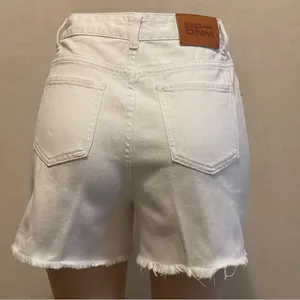 Princess Polly White High Waist Shorts thumbnail 4