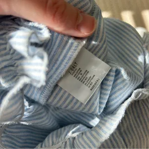 Brandy Melville John Galt Blue Striped Tank Top thumbnail 7