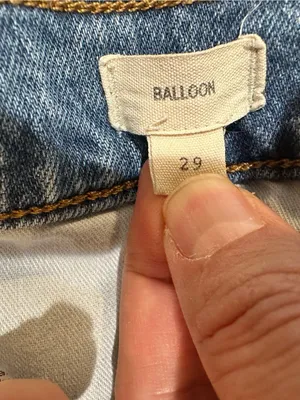 Madewell High-Rise Balloon Jeans in Ellisboro Wash Size 29 Cropped Retro thumbnail 8