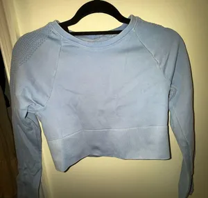 OFFLINE Sky Blue Women's Crop Top Size undefined thumbnail 1