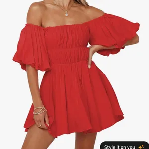 Dokotoo Womens Off The Shoulder Dress thumbnail 5