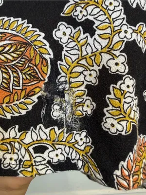 Reformation Floral Paisley Midi Dress High Side Slit Boho Slip Dress Size 8 thumbnail 5