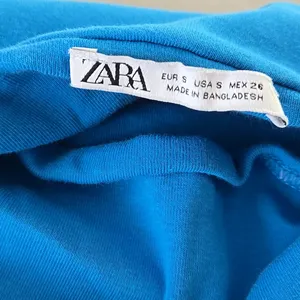 ZARA New  Blue Spaghetti Strips Mini Dress thumbnail 6
