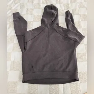 Lululemon Softstreme‎ Hoodie Espresso size 6 thumbnail 4