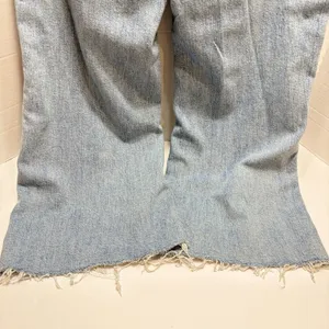 American Eagle Low Rise Baggy Wide Leg Jeans Womens 6 Distressed Y2K StreetWear thumbnail 6