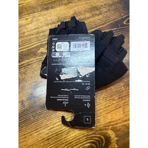 Adidas Black‎ And Pink Training Gloves Size Large thumbnail 2