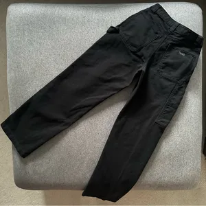 TNA Aritzia Black Wide Leg Cargo Pants 00 thumbnail 9