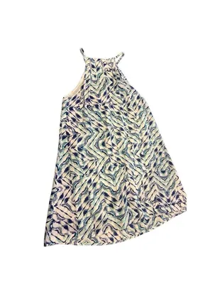 NWT En Creme Geometric Halter Shift Dress Size S thumbnail 6